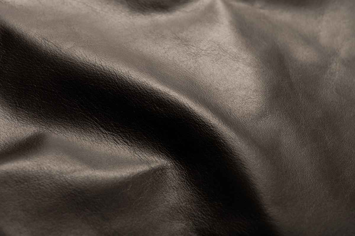 Deep Black Leather